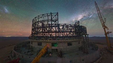 A giant rising in the desert: Worlds largest telescope comes ...